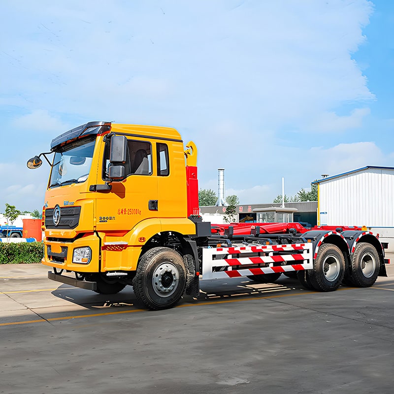 Shacman Heavy 6x4 18CBM Hook Lift Garbage Truck