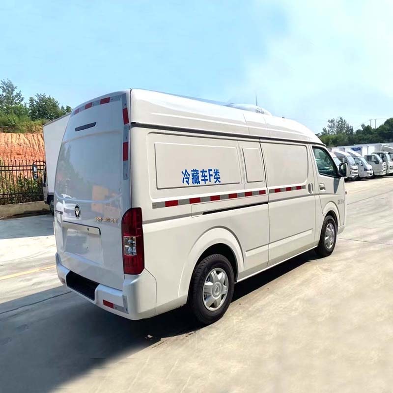 2 ton Frozen food transportation refrigerator van truck