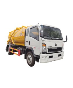 Howo 4x2 7000L Малый септик Фекальный Suciton Автоцистерна