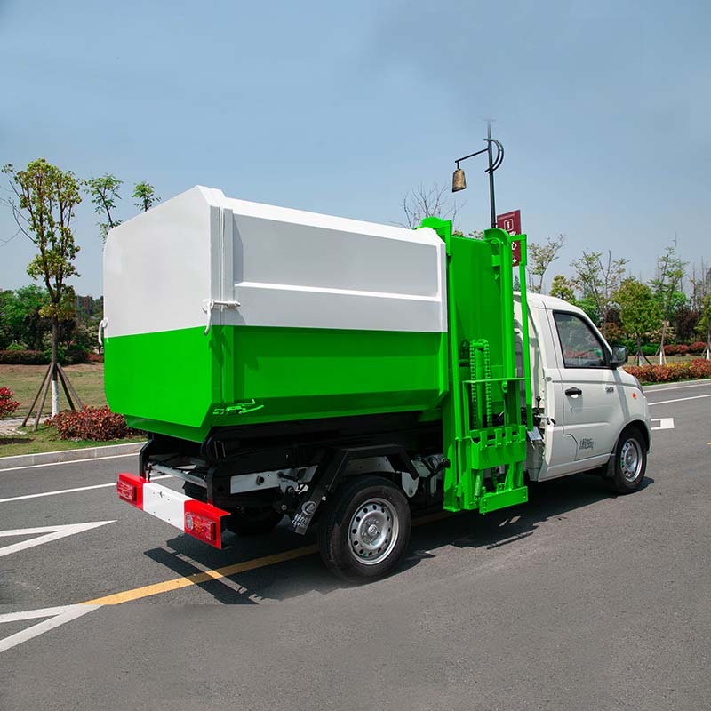 Foton sanitation side loader dump garbage collection truck