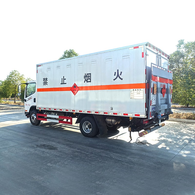 FAW 4*2 flammable liquid explosion-proof truck for sale