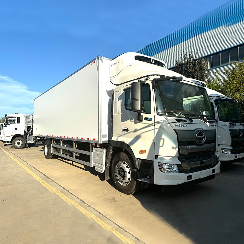 Japan Hino 10 Ton 12 Ton Freezer Regrigerated Truck for Sale