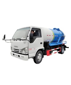 سعر شاحنة شفط مياه الصرف الصحي الصغيرة ISUZU ELF 5000L