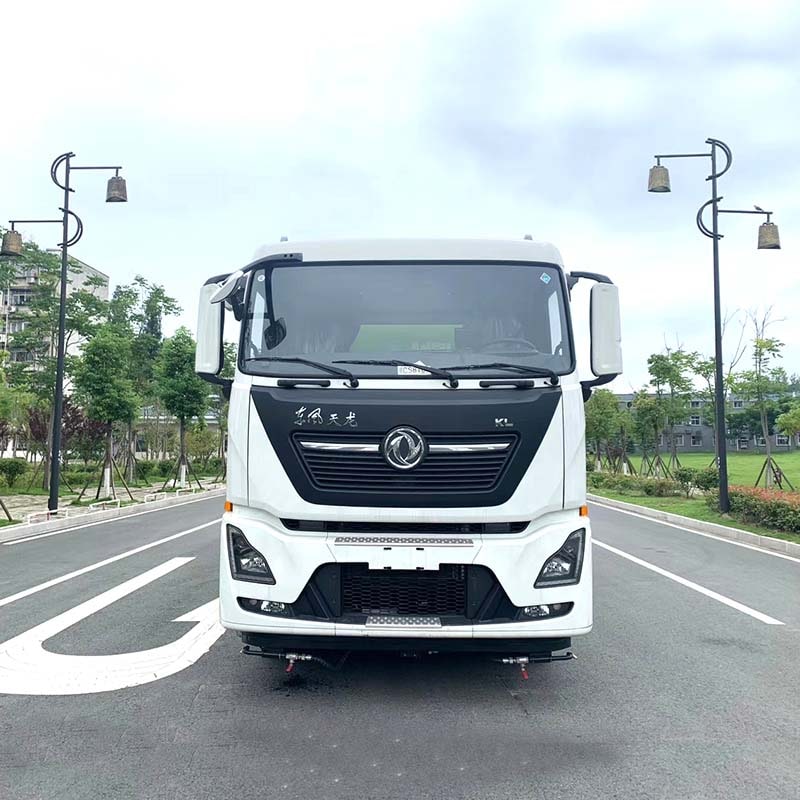 Dongfeng 6x4 multi-functional road sweeper truck