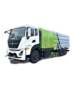 Dongfeng 6x4 multi-functional road sweeper truck