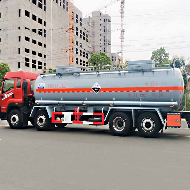 FAW 20 ton 8*4  acetic phosphoric solution transport truck