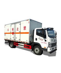 FAW firecracker transport truck explosive transport vehicle