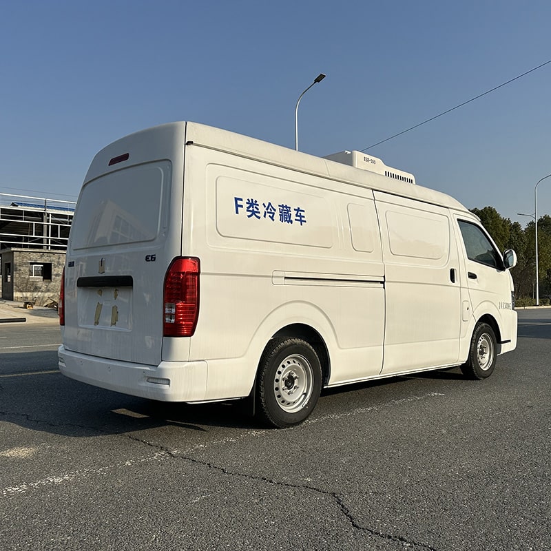China brand electricity frozen meat refrigerator trucks