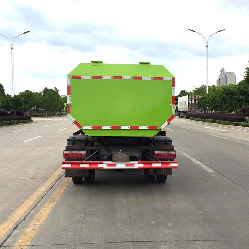 JAC 7000 Liters Garbage Compactor Side Loading Waste Collection Truck
