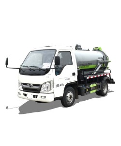Foton 4*2 2000L vacuum truck sewage suction