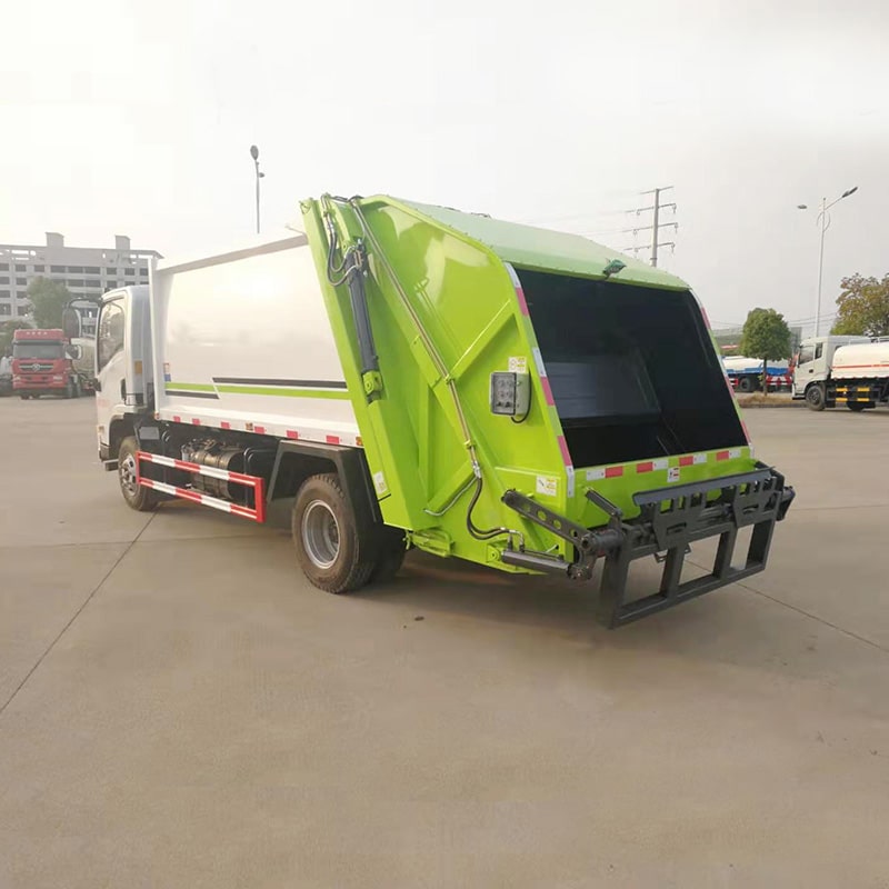Camion à ordures compressées SHACMAN 7 m3