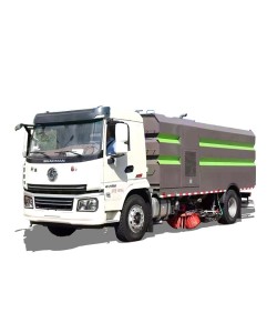 Camion balayeuse SHACMAN 9m3 avec jet d'eau
