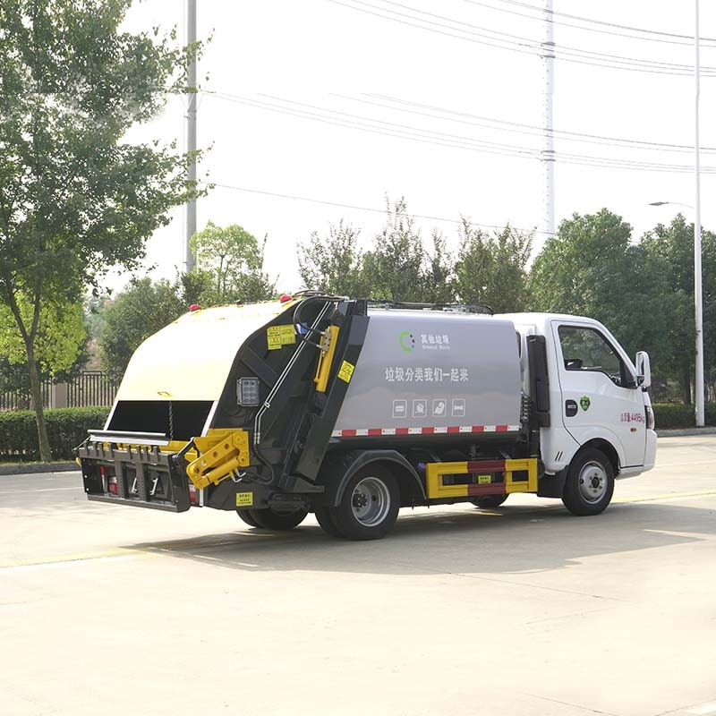 DongFeng 3cbm mini garbage compactor truck
