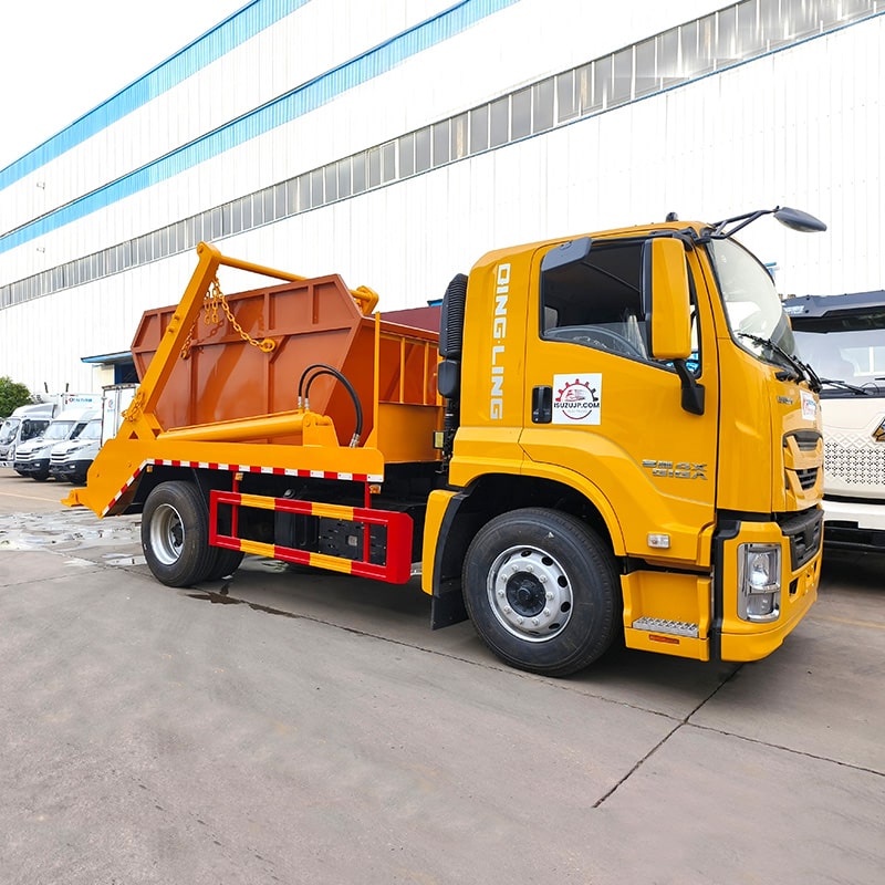 ISUZU GIGA 12CBM Hydraulic Swing Arm Light Garbage Truck
