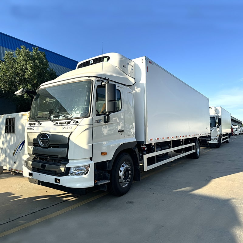 Japan Hino 10 Ton 12 Ton Freezer Regrigerated Truck for Sale