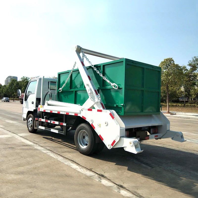 ISUZU 6 CBM Swing Arm Garbage Collection Skip Truck Price
