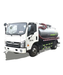 Foton 14m3 4*2 waste collection vacuum septic tank truck