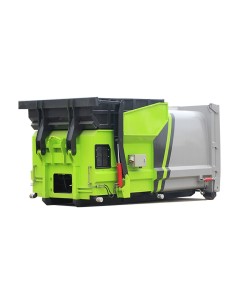 6cbm cummins engine hook arm mobile compressed garbage station