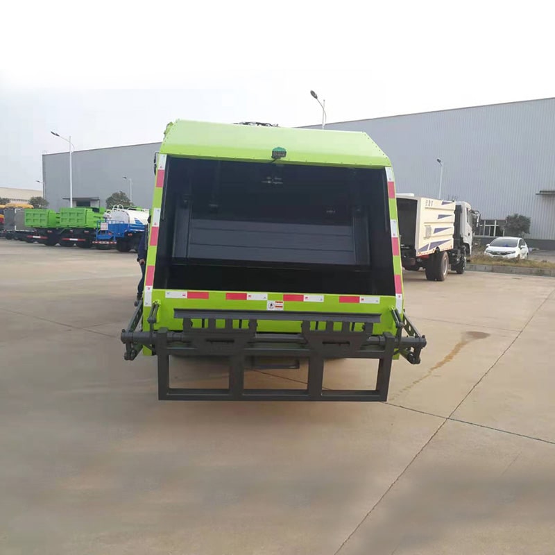 Camion à ordures compressées SHACMAN 7 m3