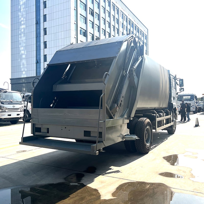 Customized SHACMAN 12 CBM 14 CBM Campactor Garbage Truck