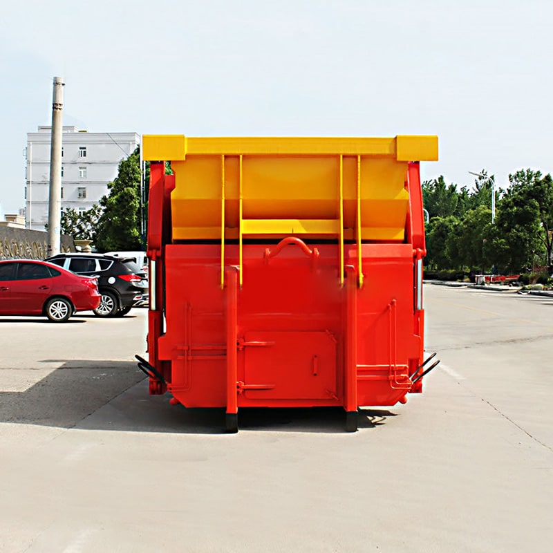 Hook arm garbage truck detachable compressed garbage truck