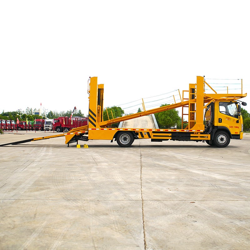 FAW 4*2 carrying 4 car suv hauler transporte truck