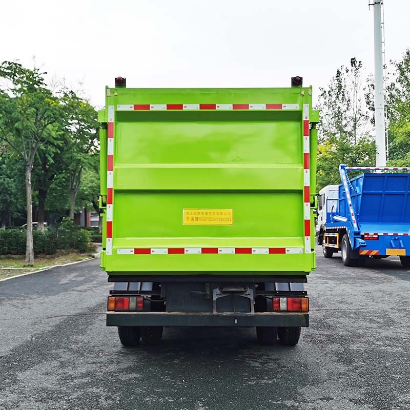 JMC 5 cbm side load compactor garbage truck