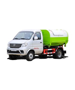 Dongfeng hook lift Garbage truck with 3 cbm