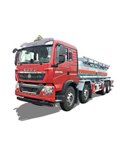 HOWO 8*4 10m3 vitriol corrosive transporte liquid truck