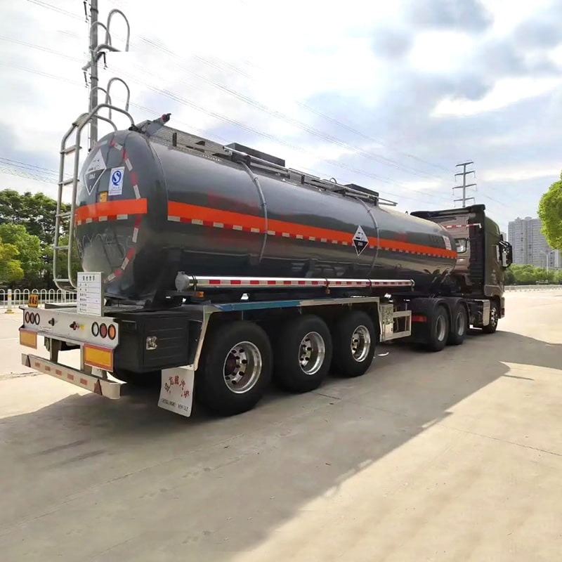 26000L Crude Oil Gasoline Petrol Diesel Tanker Semi Trailer