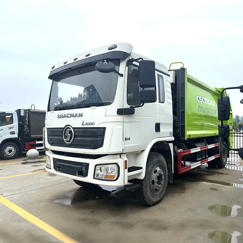 Camion compacteur de déchets SHACMAN 14CBM 4x2 à vendre