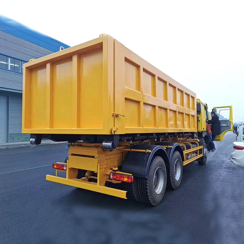 New or Used Howo 6x4  25 Ton Roll Off Refuse Collector Truck