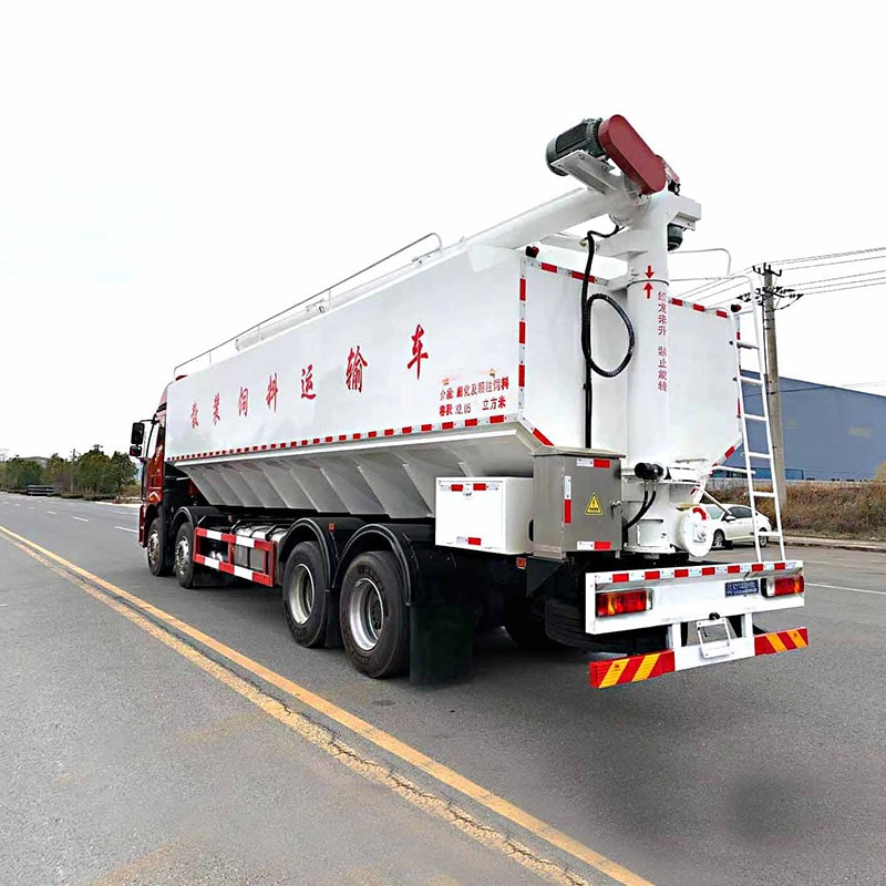 FAW 8*4 pig chicken cattle feed transportation truck