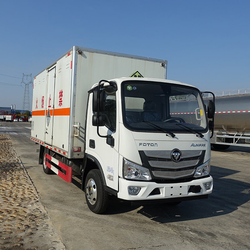 Foton 4*2 flammable gas powered fireworks transporter cart