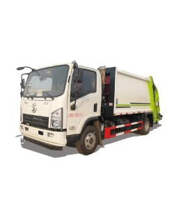 Camion à ordures compressées SHACMAN 7 m3