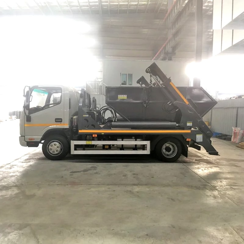 JAC 6CBM 8CBM Hydraulic Arm Roll Skip Loader Garbage Truck