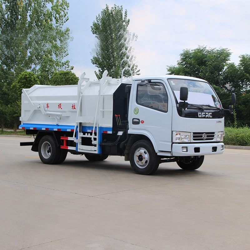 SINOTRUK hydraulic carbon steel 6*4 refuse transfer  truck