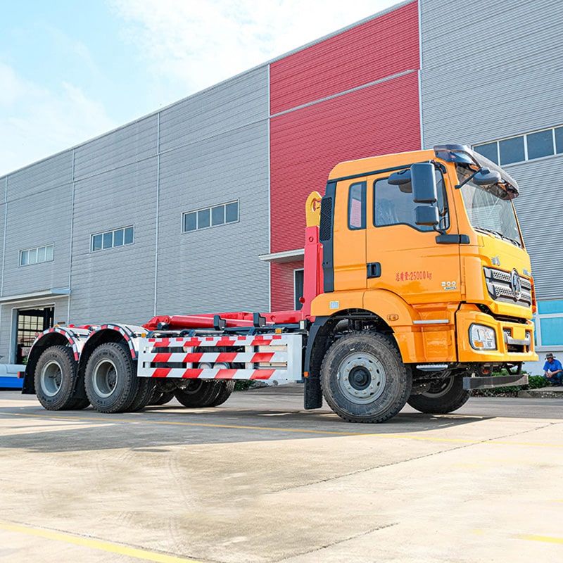 Shacman Heavy 6x4 18CBM Hook Lift Garbage Truck