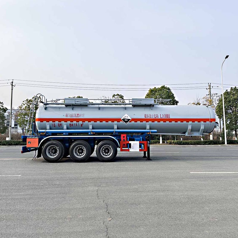 18 cbm semi-trailer concentrated sulfuric acid transport truck