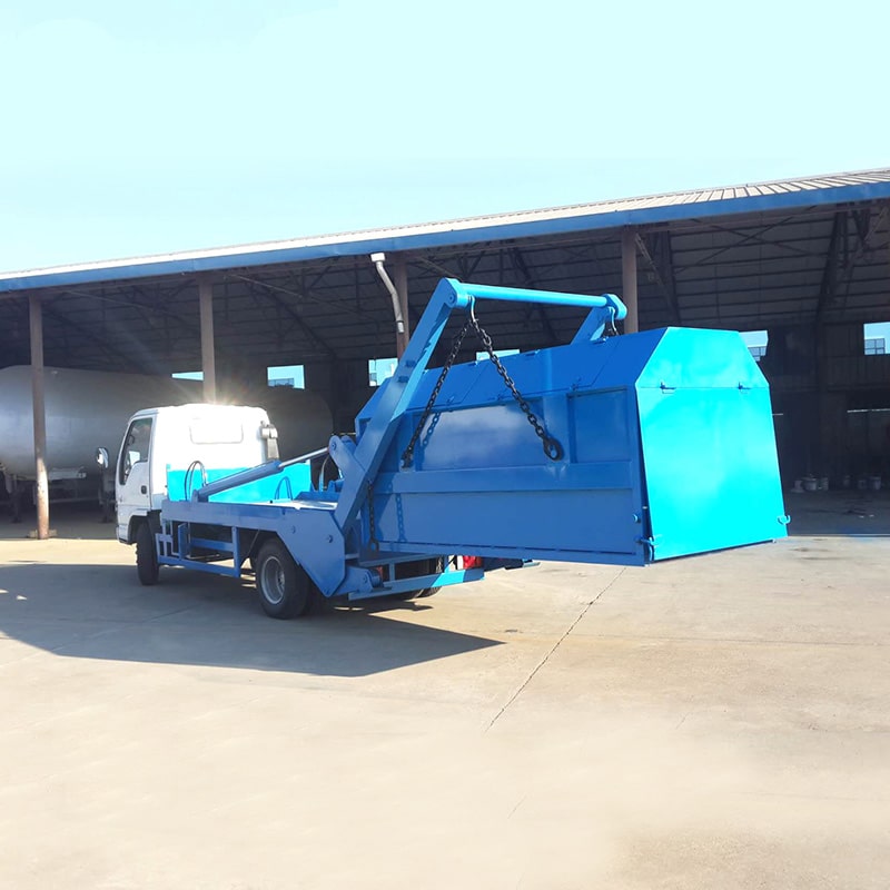 New or Used ISUZU 5 CBM Skip Loader Waste Garbage Truck