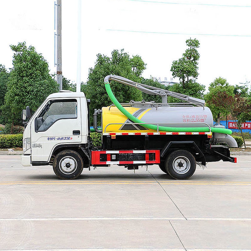JAC 4*2 high pressure sewage suction cleaning truck