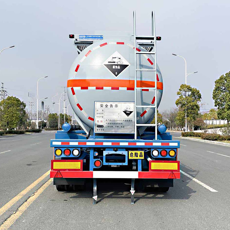 28.5 cbm semi-trailer chemicals transport truck