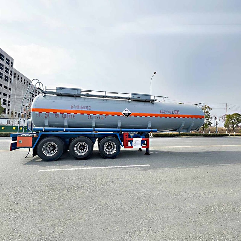 28.5 cbm semi-trailer chemicals transport truck