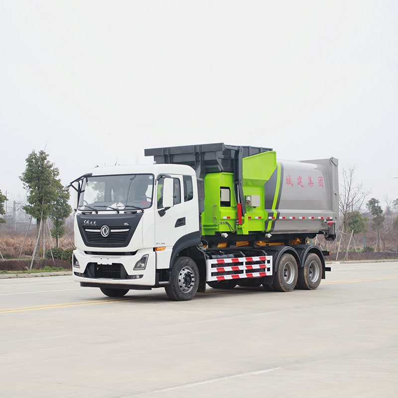 18cbm hook arm mobile compressed garbage station