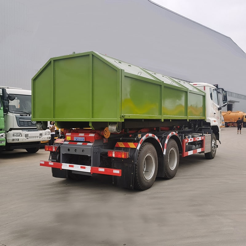 Sinotruck Howo 6x4 25 Tons Roll Off Refuse Collector Truck