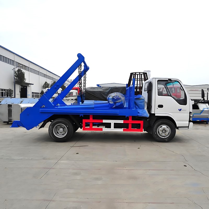 ISUZU 6CBM Arm Roll Container Garbage Bin Skip Garbage Truck