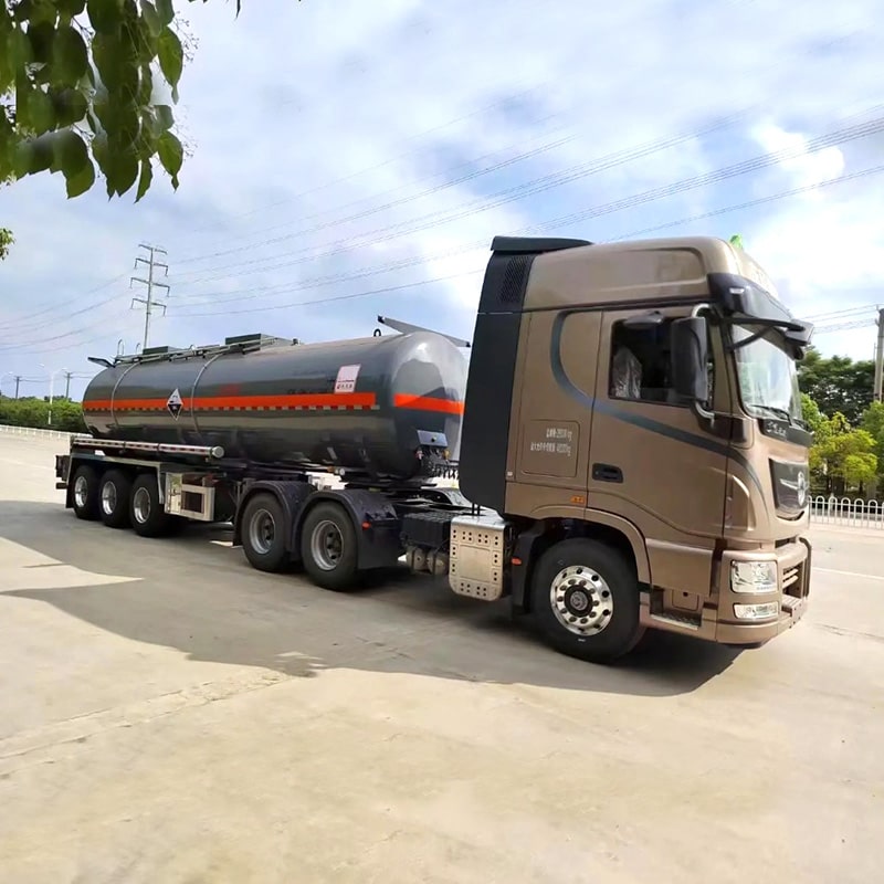 26000L Crude Oil Gasoline Petrol Diesel Tanker Semi Trailer