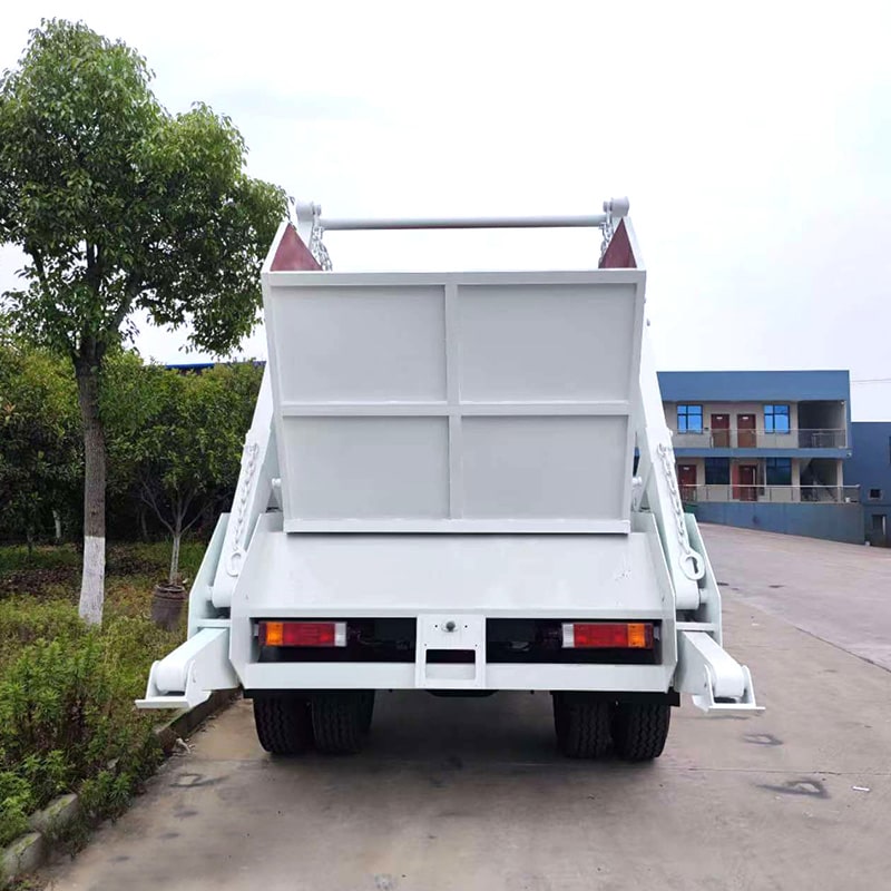 Shacman 4x2 10 Ton 15 Ton  Swing Arm Garbage Truck