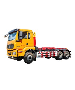 Мусоровоз Shacman Heavy 6x4 18CBM с крюковым подъемником