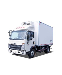 Howo 4X2 Refrigerated Van Truck for Fruits Vegetables